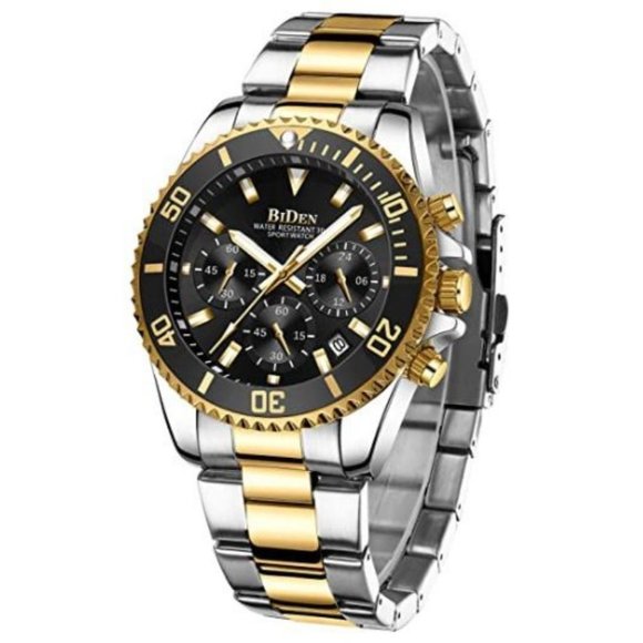 Other - Stainless Steel Chronograph Casual Wrist Watch